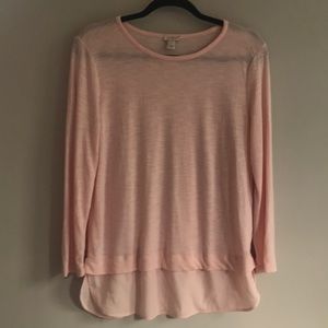 J. Crew Factory Pink Long Sleeve